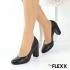Pantofi office dama The Flexx din piele naturala Wynette negru